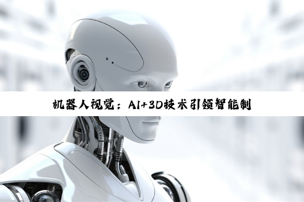 机器人视觉：AI+3D技术引领智能制造与未来生活的新篇章